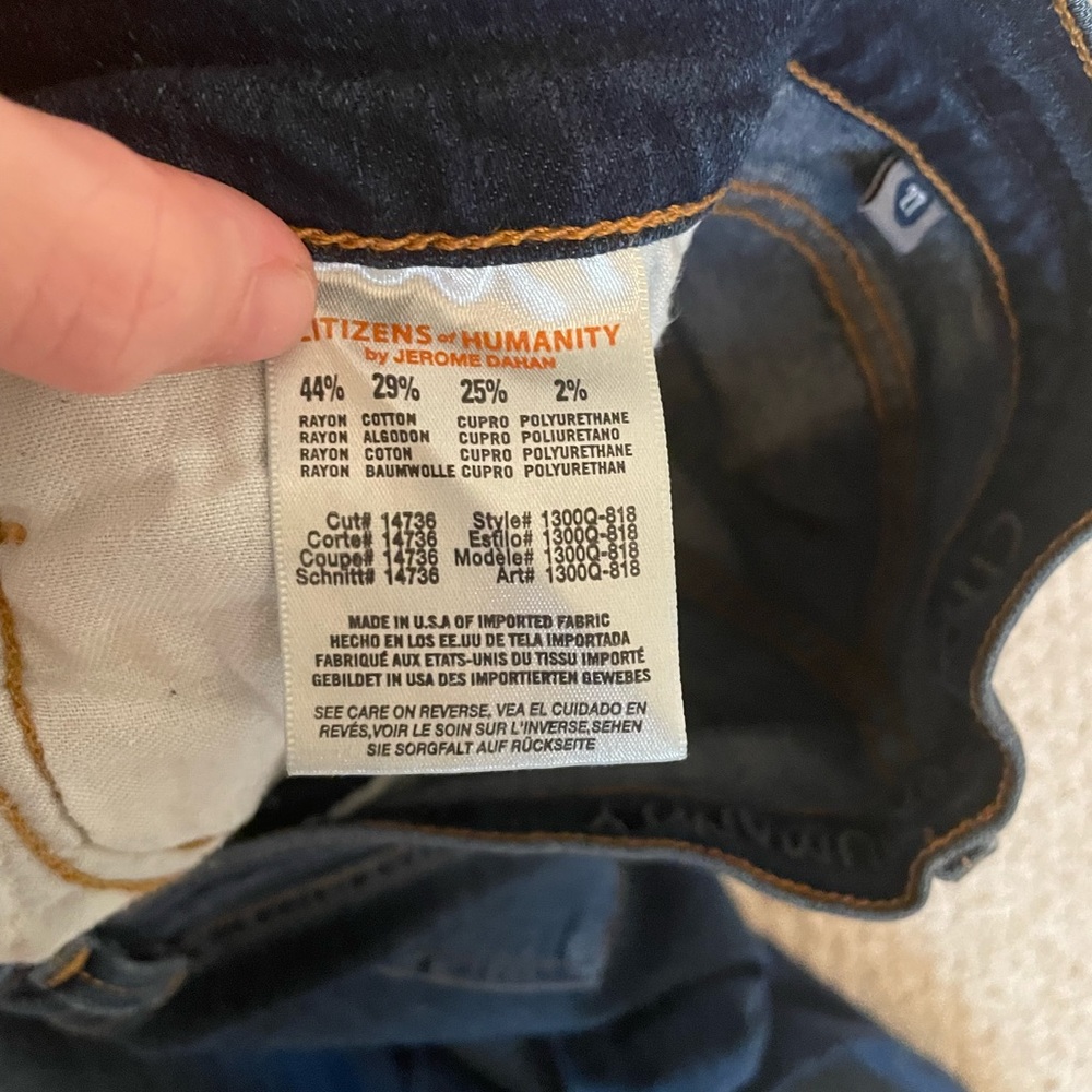 CITIZENS OF HUMANITY Avedon Skinny Leg Jeans in Royal - Picture 11 of 14